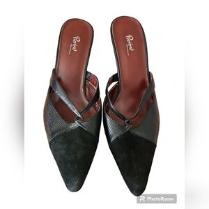 Preiew International Mules  Black 7 1/2